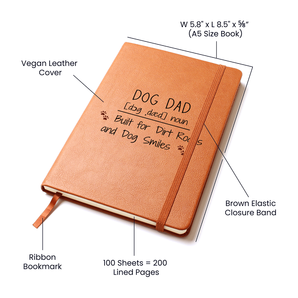 Dog Dad Journal - Dirt Roads