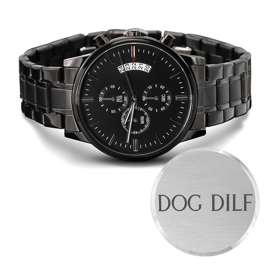 The Alpha Timepiece – Custom Chronograph Watch for Dog Dads